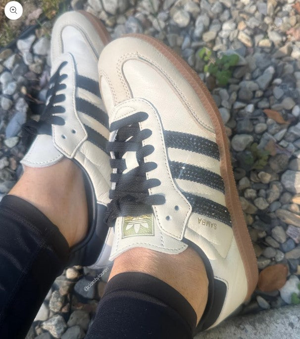 adidas gazelle silver green womens Adidas x Wales Bonner Samba Shoes – Extra Butter main image 0
