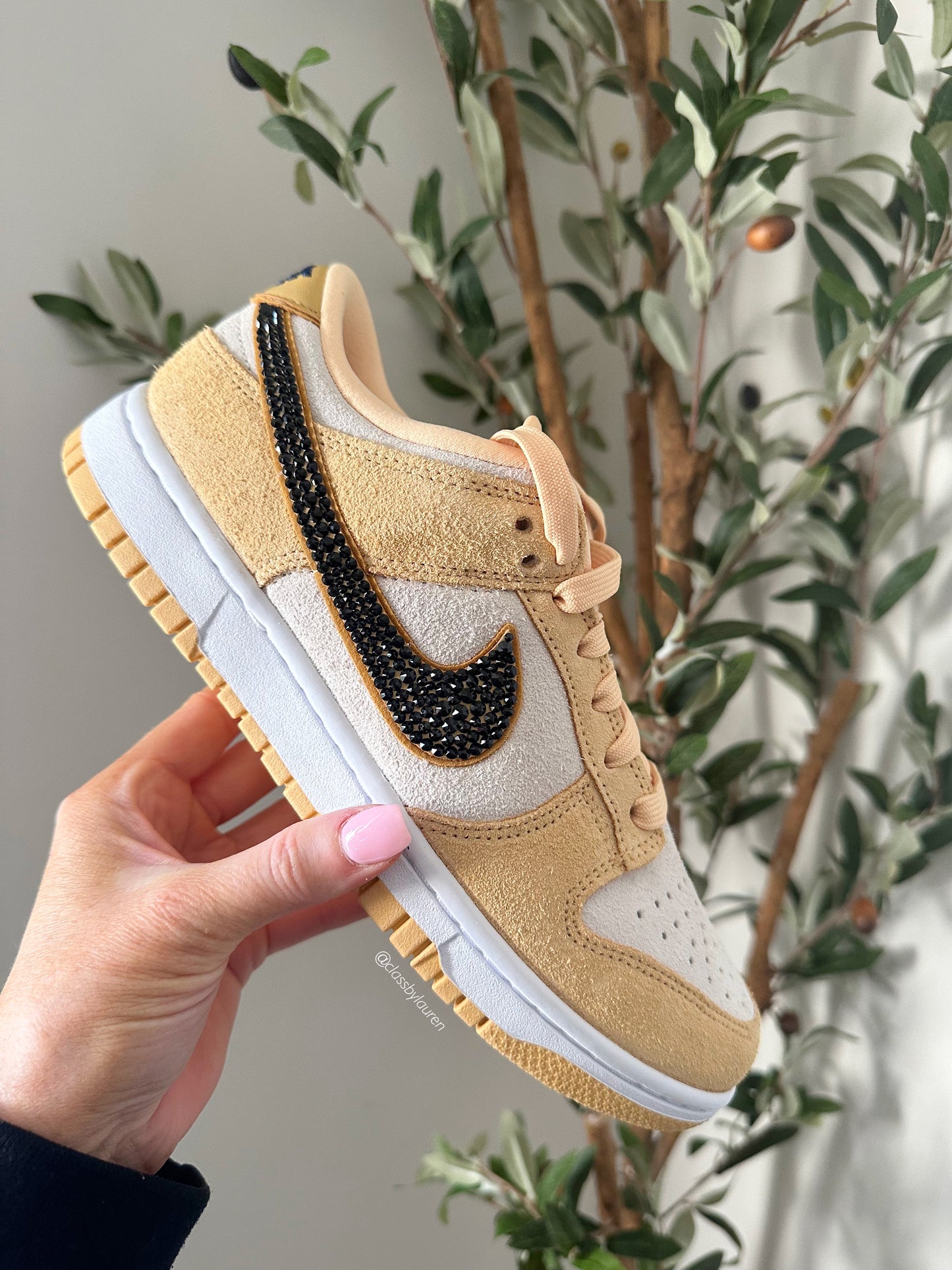 Women’s Nike Dunk Gold Suede