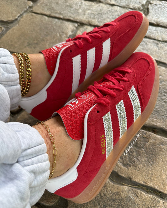 Adidas Women Americana Red Gazelle