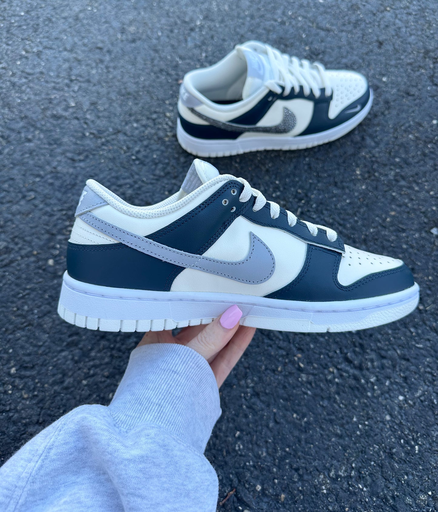 Women’s Nike Dunks Navy Blue