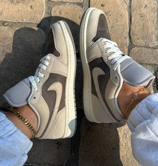 Distressed Brown Nike Jordans