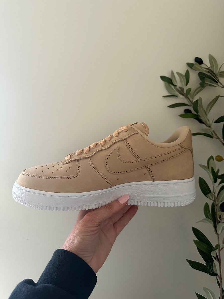 Nike Air Force 1 Premium Tan – Class by Lauren