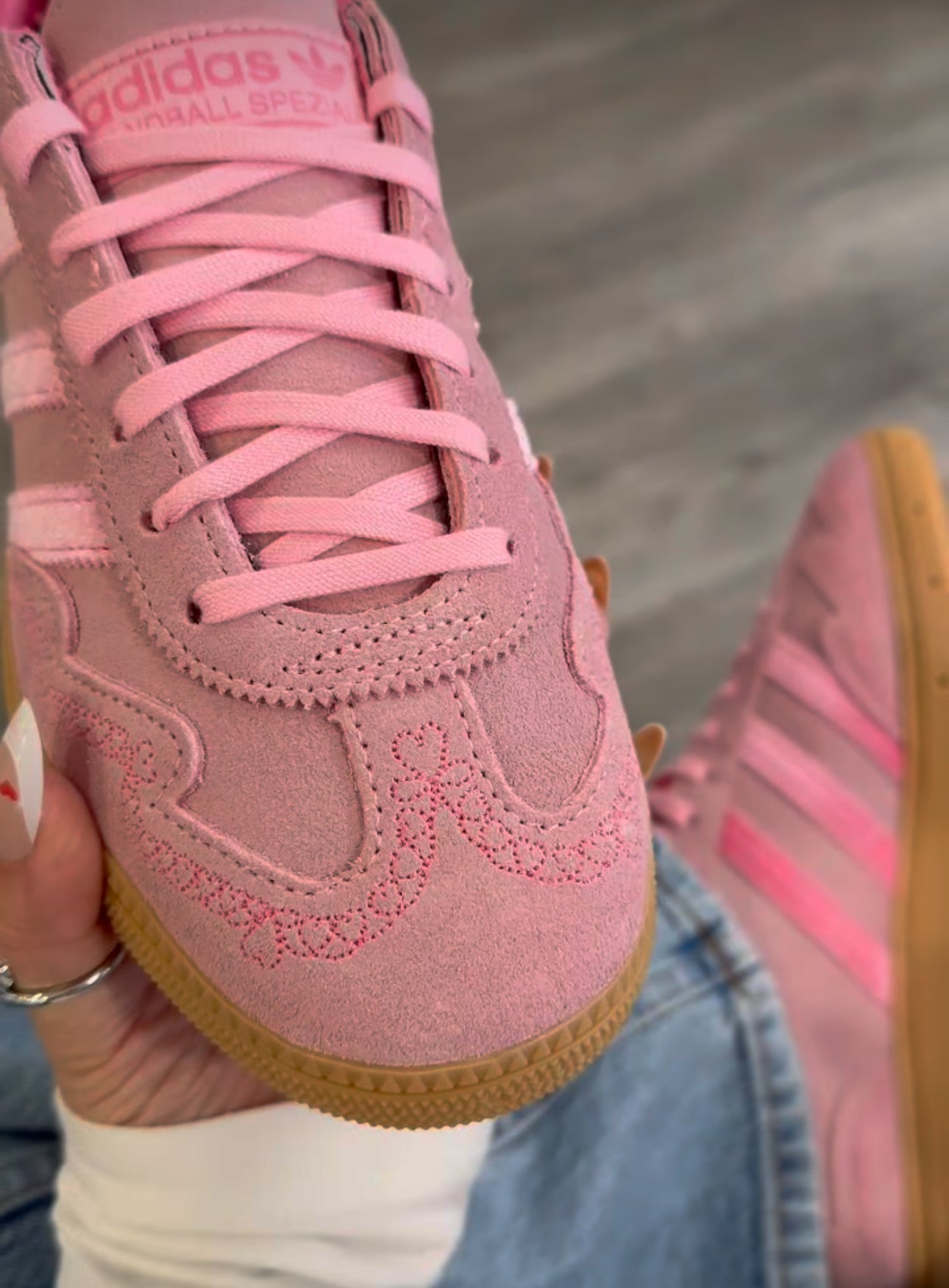 New Pink Heart Adidas Spezial Valentine’s Day Edition