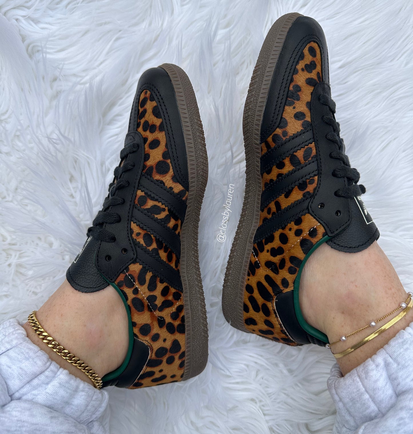 🐆 Women Adidas Samba Leopard 🐆