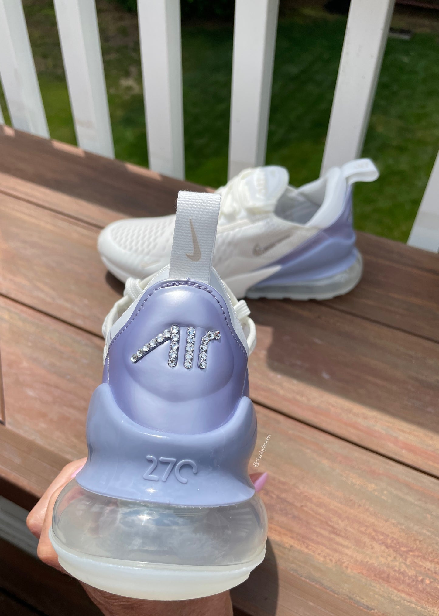 Nike 270 Metallic Purple