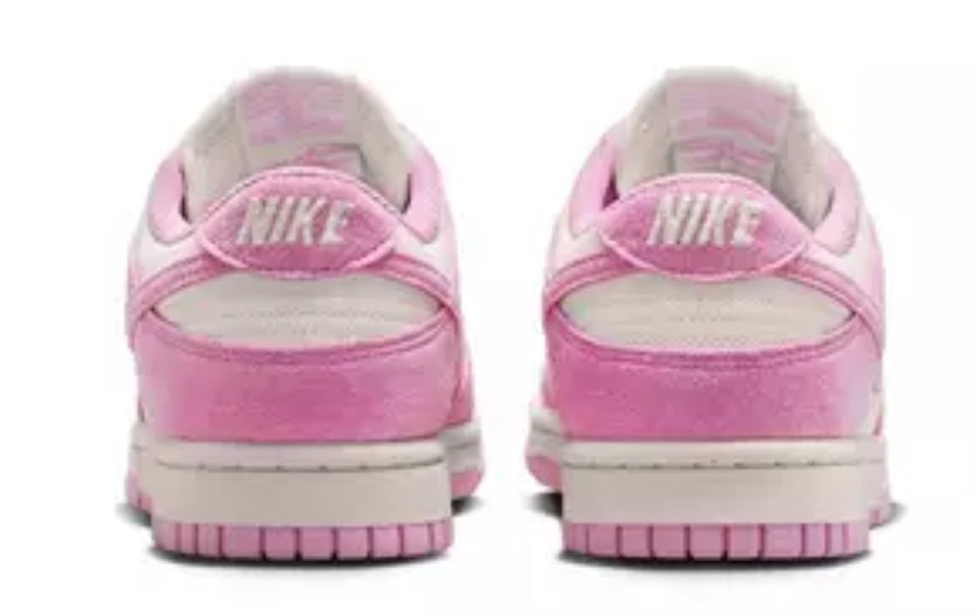 Women’s Pink Suede Dunks