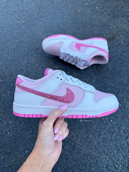 Women’s Pink Foam Nike Dunks