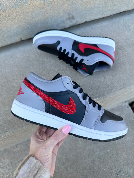 Nike Air Jordan Cement Grey/Black/Red