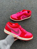 Women Satin Nike Air Jordan Pink/Red