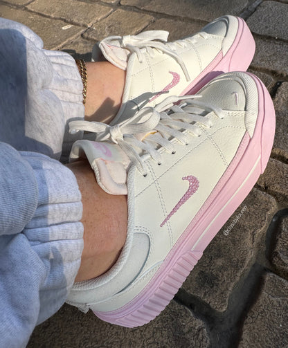New Womens Pink Nike Platform