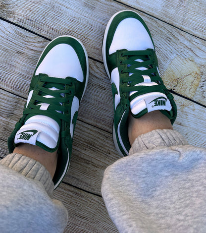 Women’s Green Satin Dunks