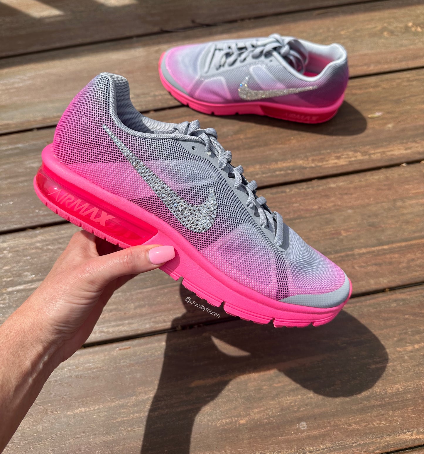 Nike Sequent’s Pink Size Girls 6.5/Women 8