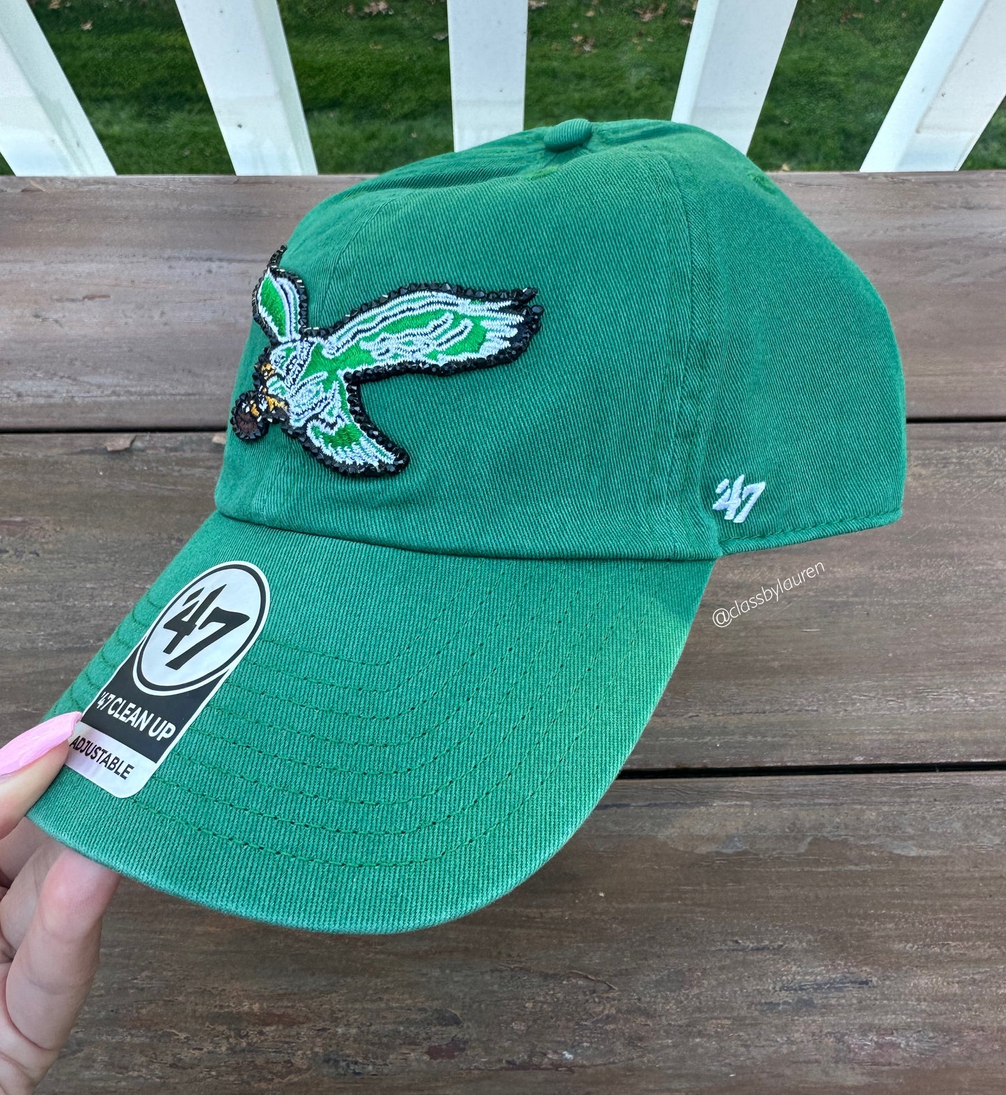 Philadelphia Eagles Kelly Green Camo Hat
