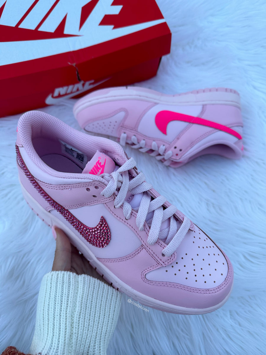 Nike Triple Pink Barbie Dunks – Class by Lauren