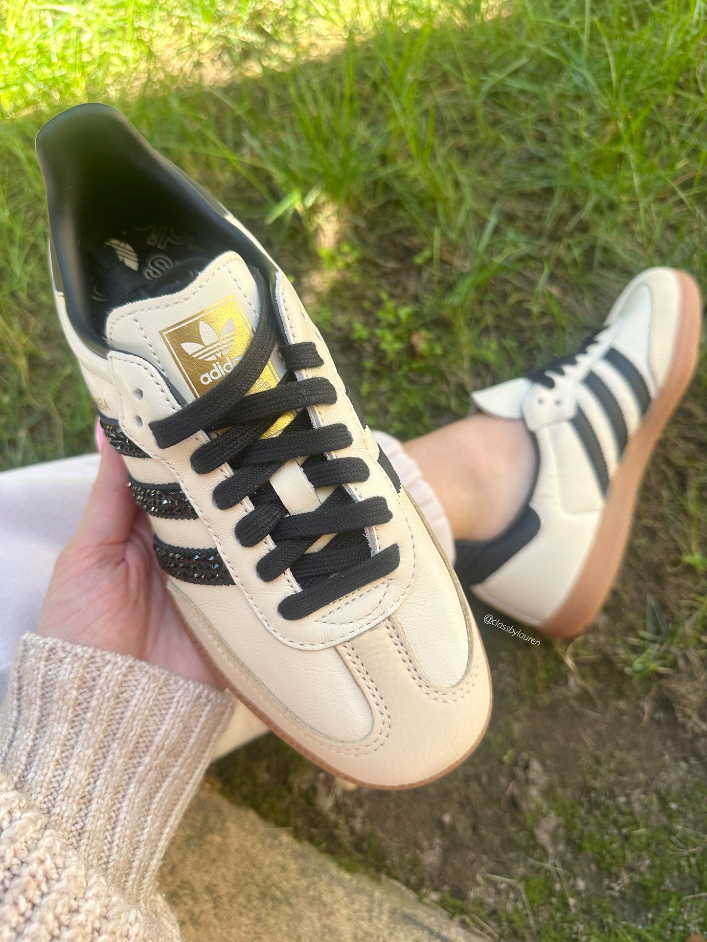 💎 Best Selling 💎 Adidas Women Neutral Cream Sambas