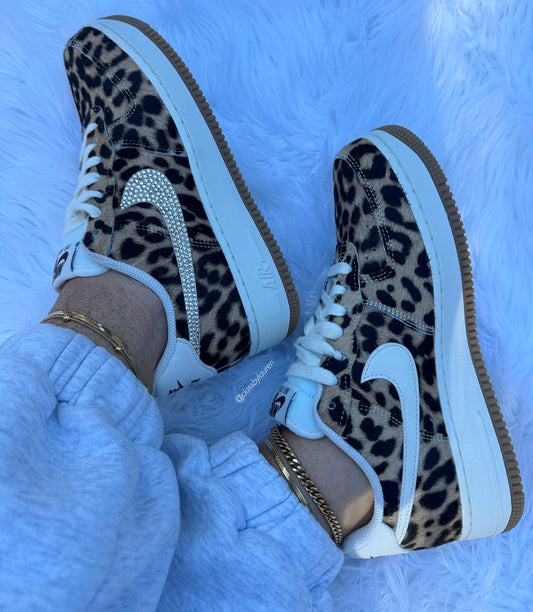 Leopard Spice Nike Air Force 🐆