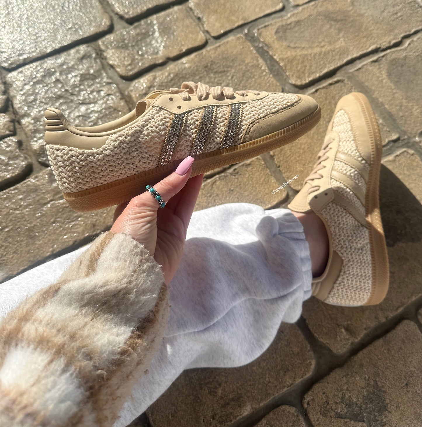 ✨ New ✨ Women’s Neutral Boho Adidas Samba