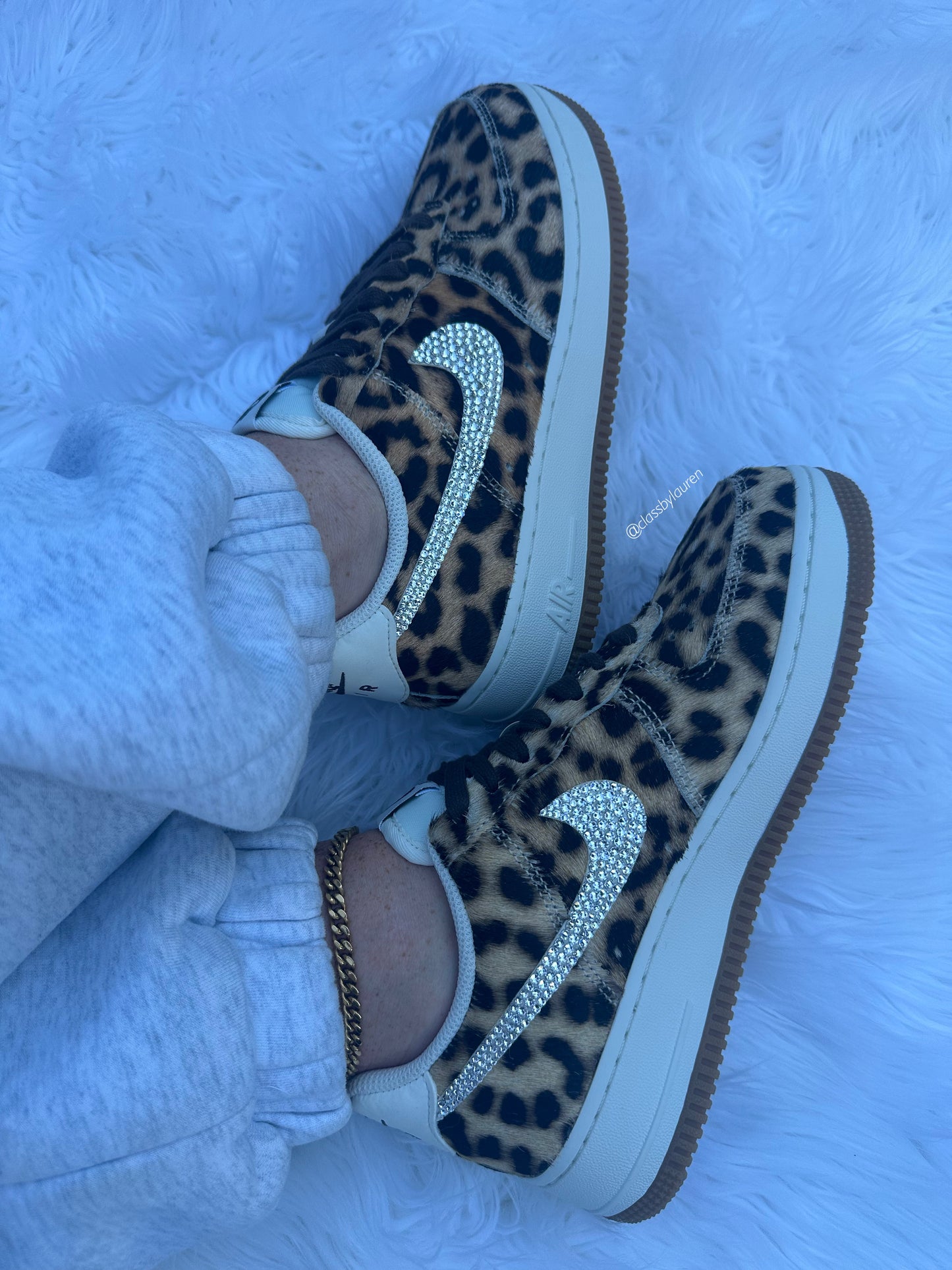 Fall 🍁 Leopard Print Nike Air Force 🐆