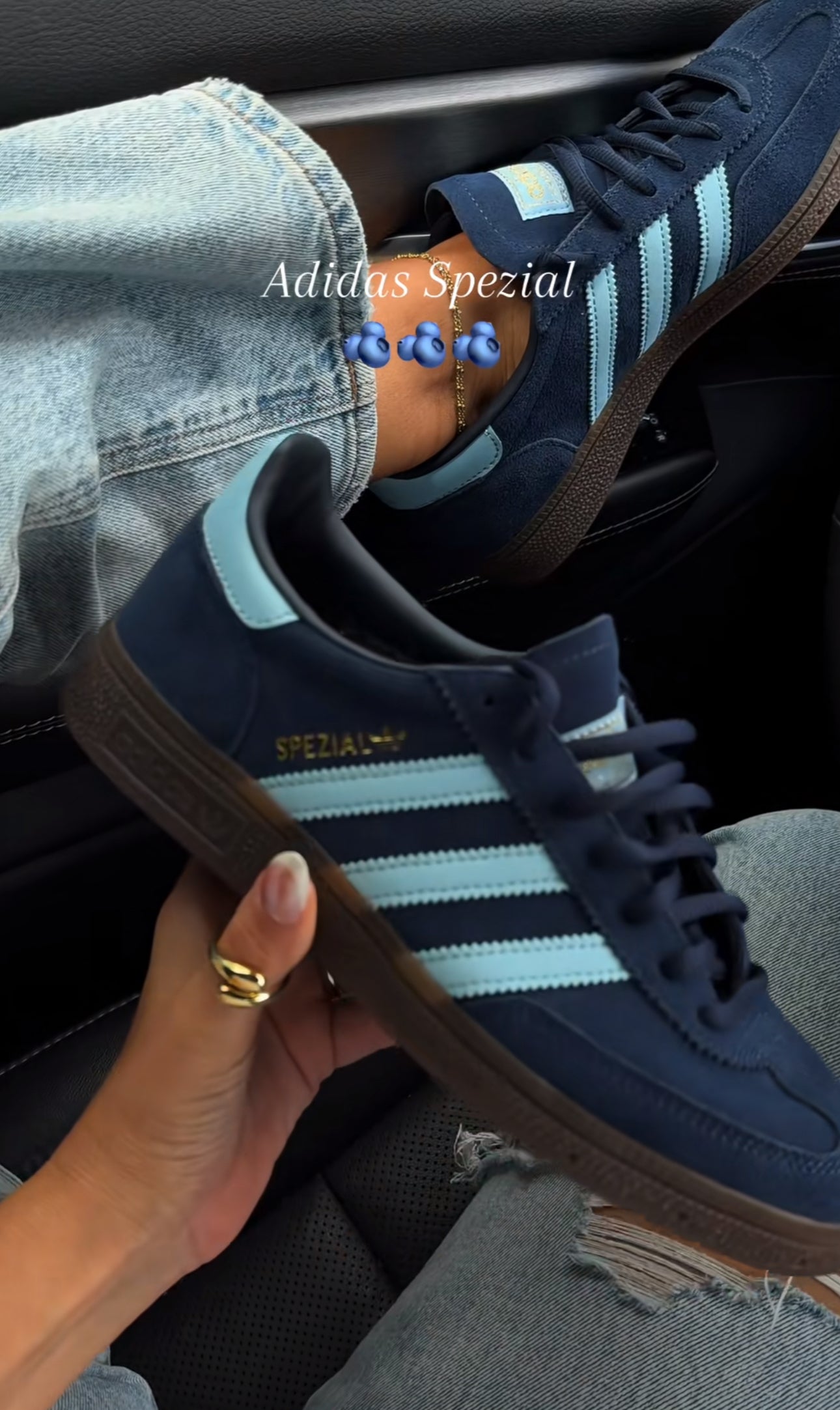 Adidas Women Navy Blue Spezial