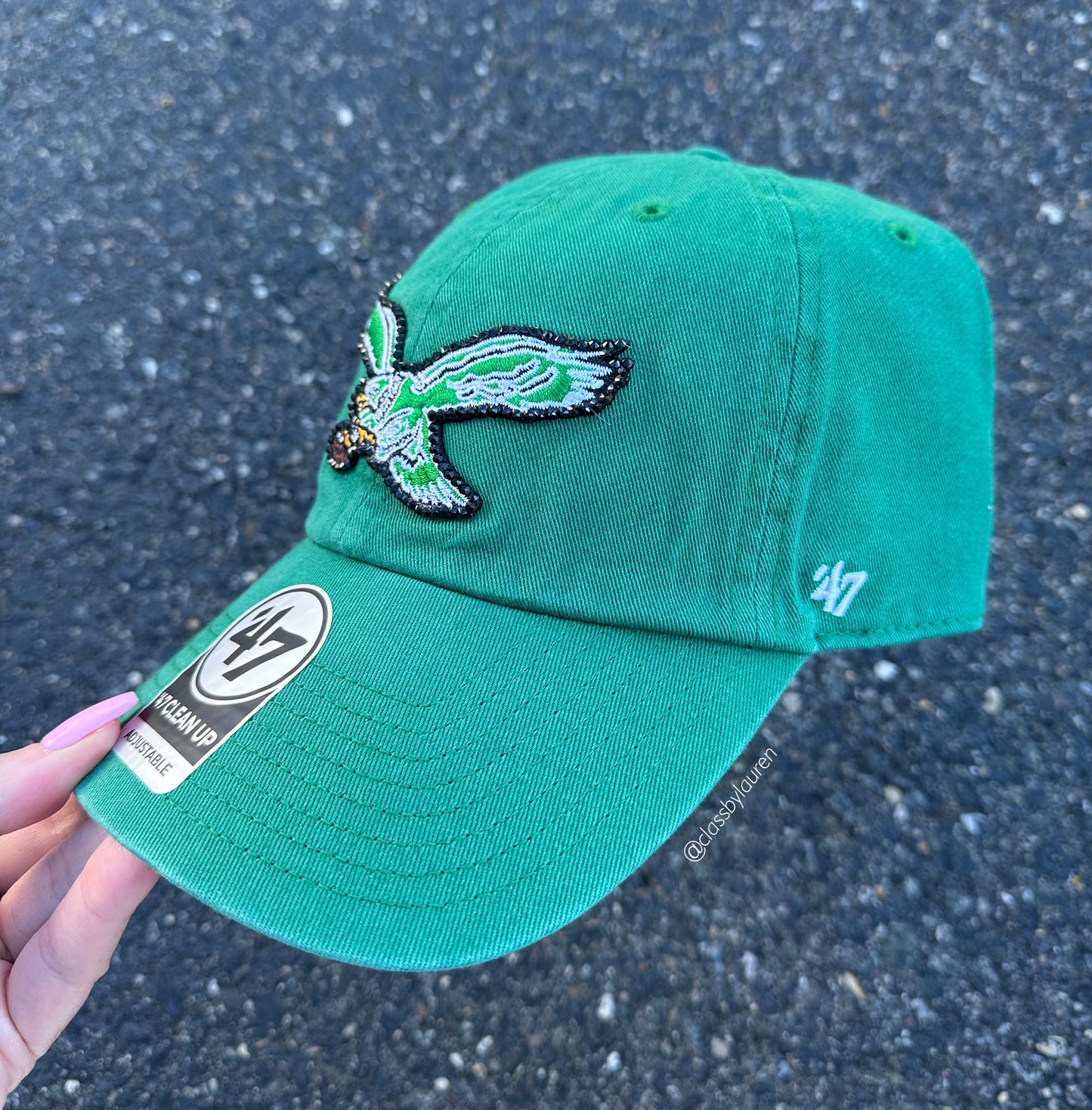 Philadelphia Eagles Kelly Green Camo Hat