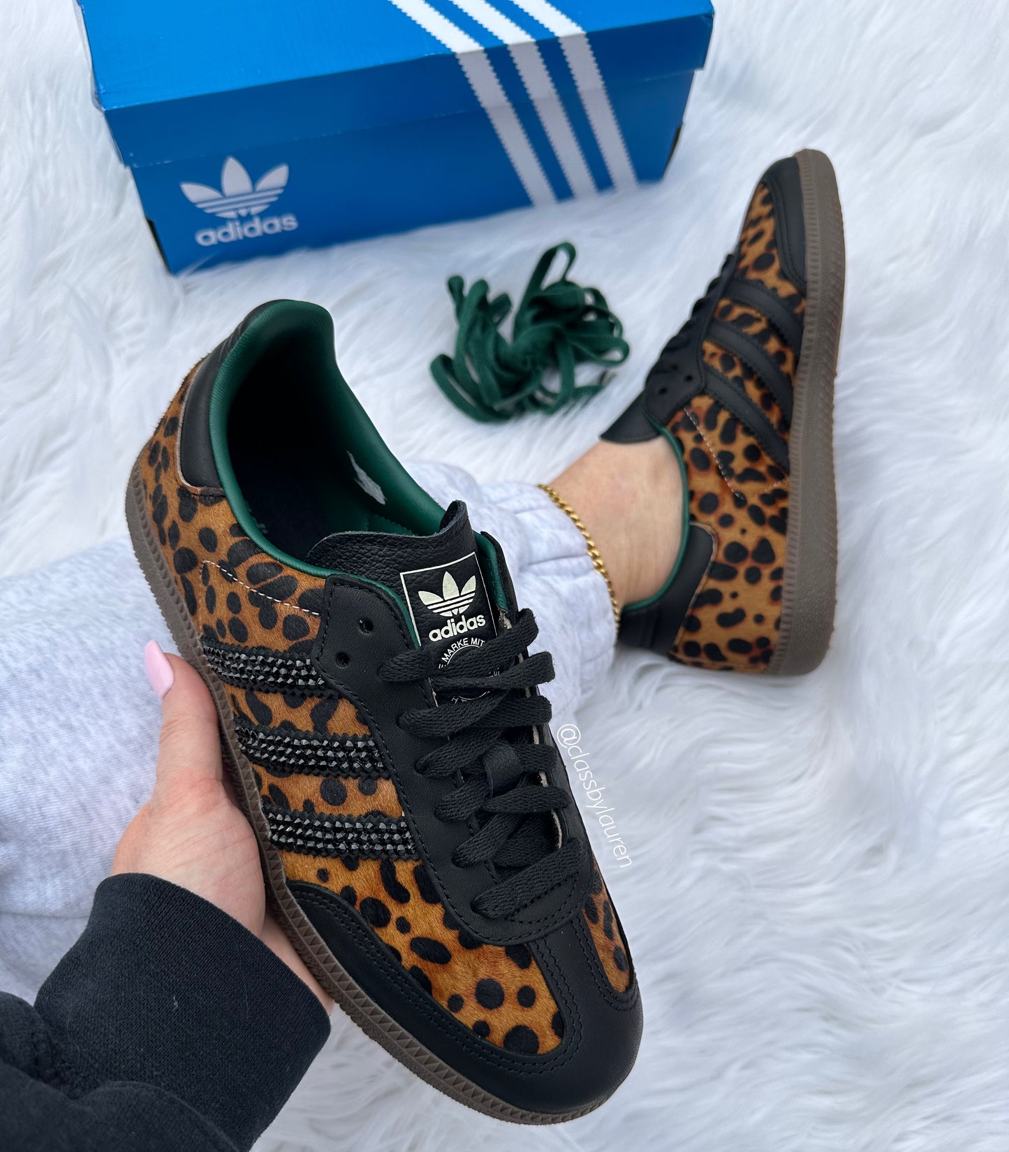🐆 Women Adidas Samba Leopard 🐆