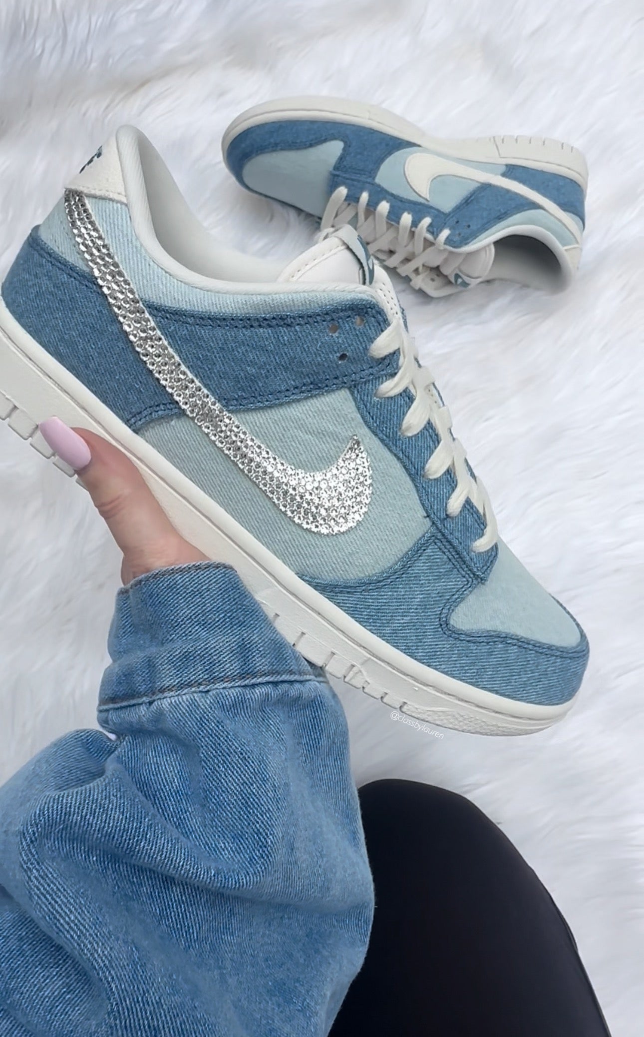 Women’s Nike Dunk👖Denim Blue👖