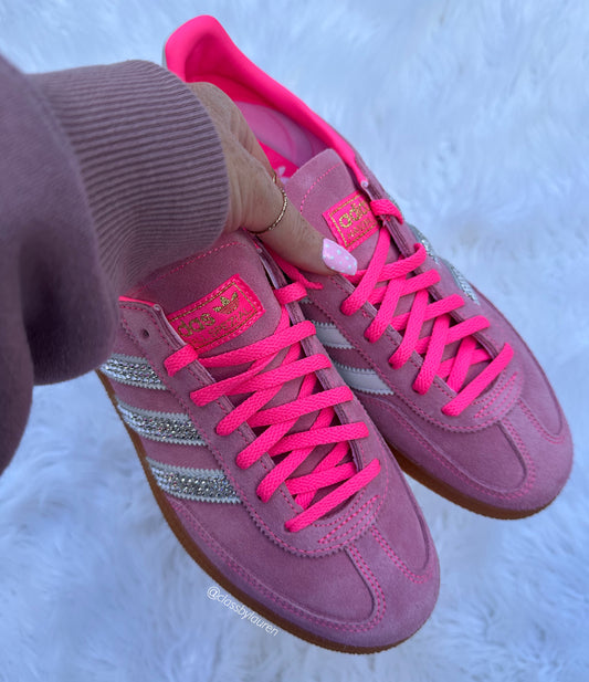 Adidas Women Pink White Spezials
