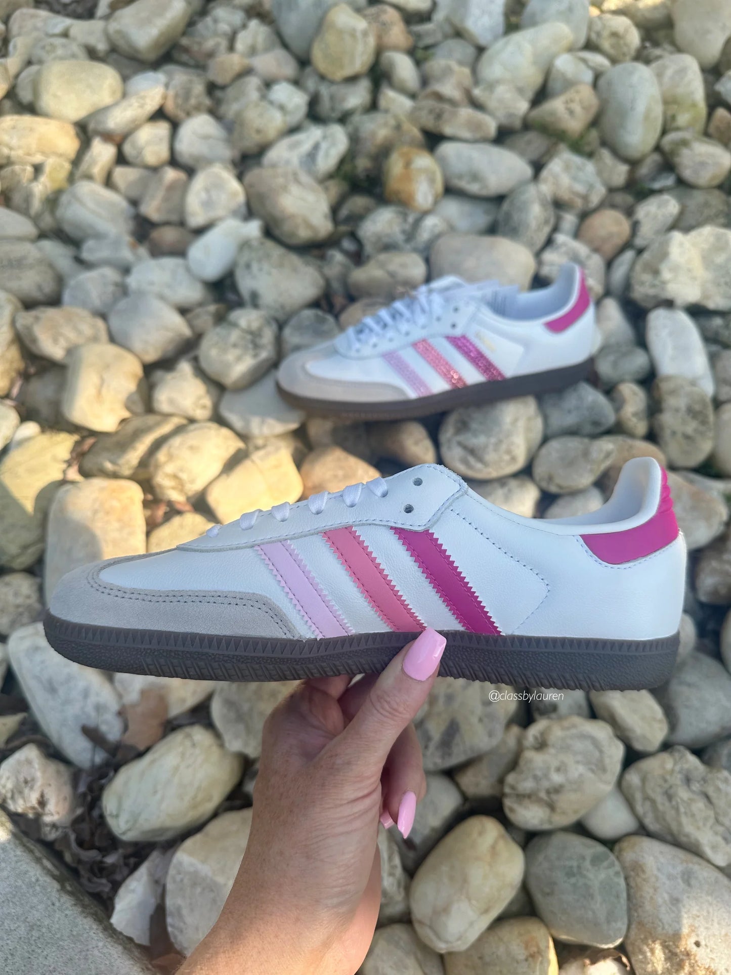 Adidas Multicolor Pink Samba 6.5W/5Y￼