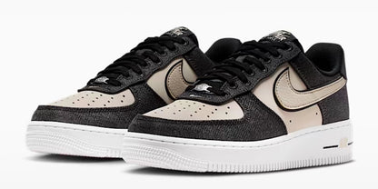 New Women Black Champagne Denim