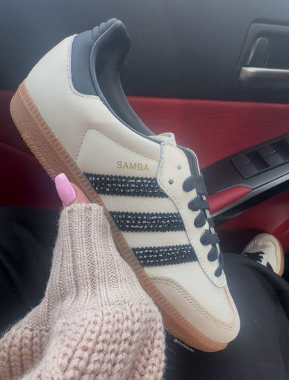 💎 Best Selling 💎 Adidas Women Neutral Cream Sambas