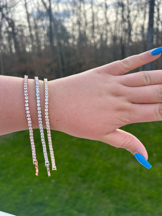 14K Gold Bracelet (3 Colors)