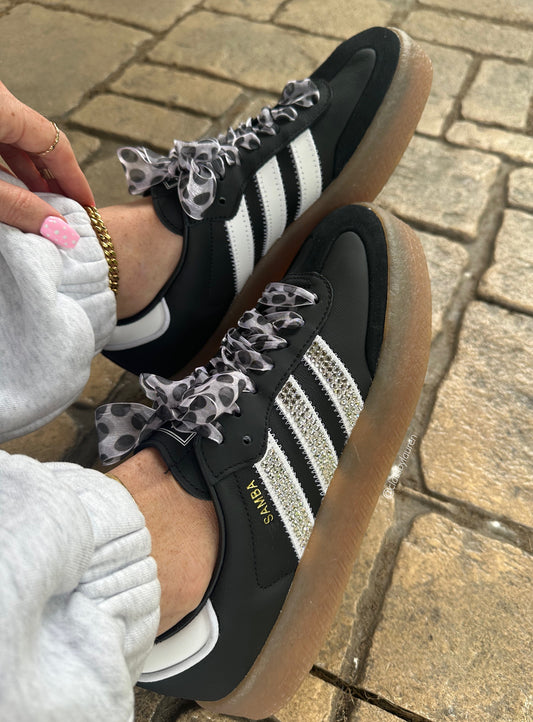 Special Edition Adidas Polka Dot Samba 🖤🤍