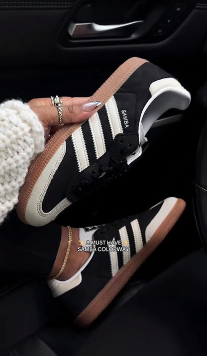 Adidas Women Black Wonder Sambas