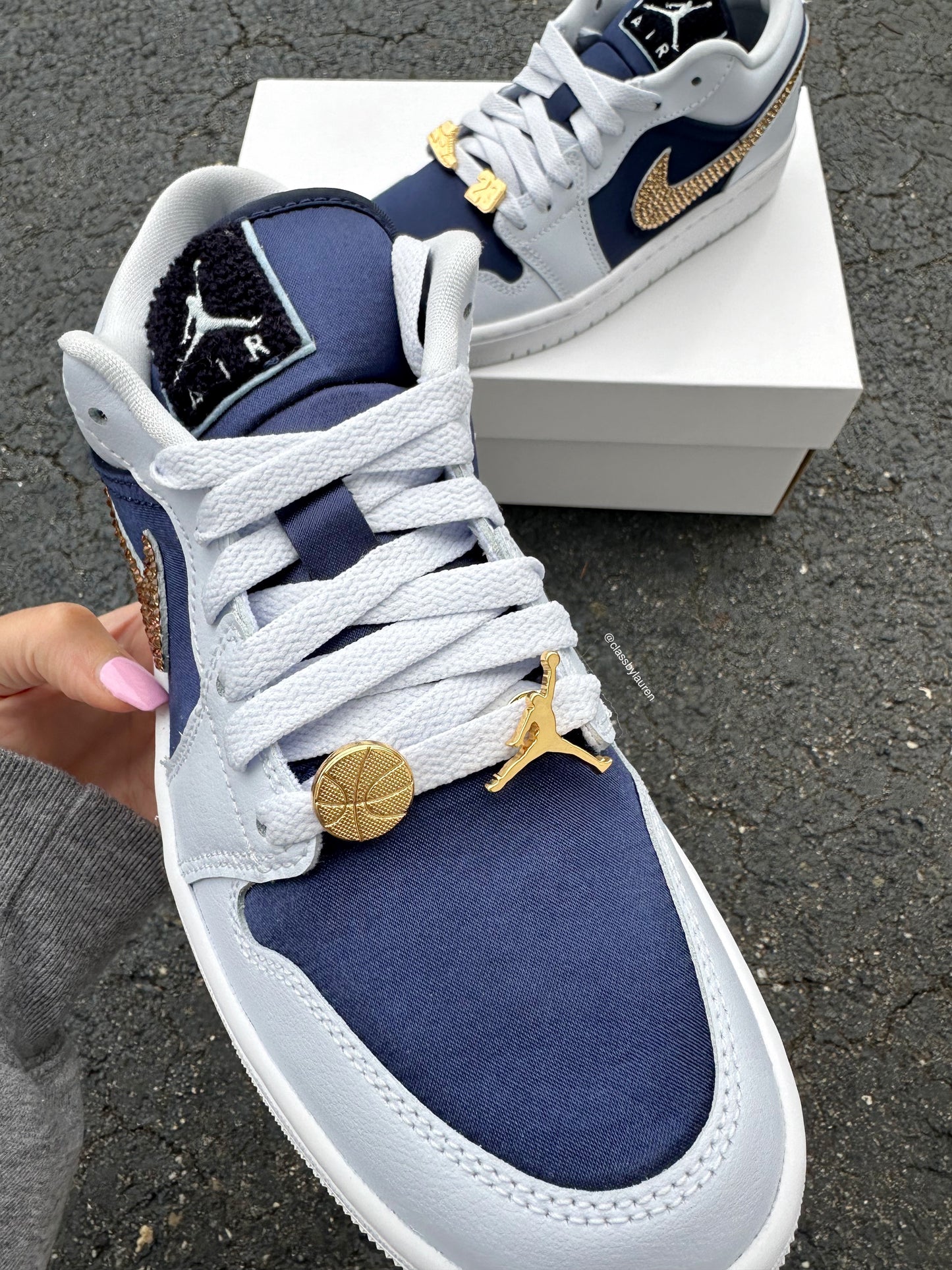 Women’s Nike Air Jordan Satin Midnight Navy