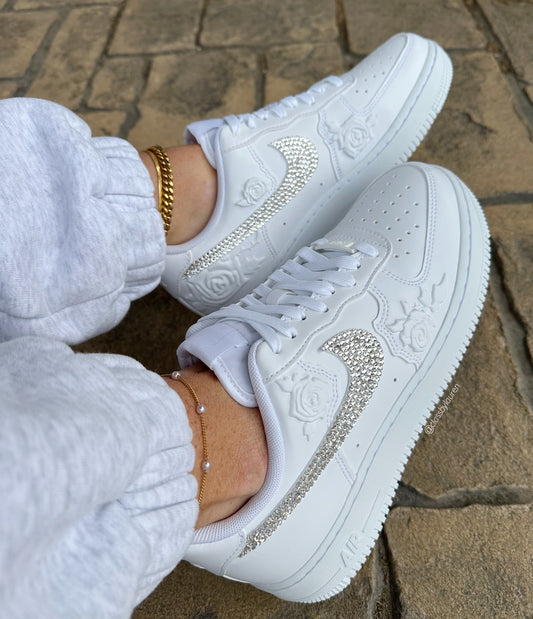 Women’s Nike Air Force 1 White Rose