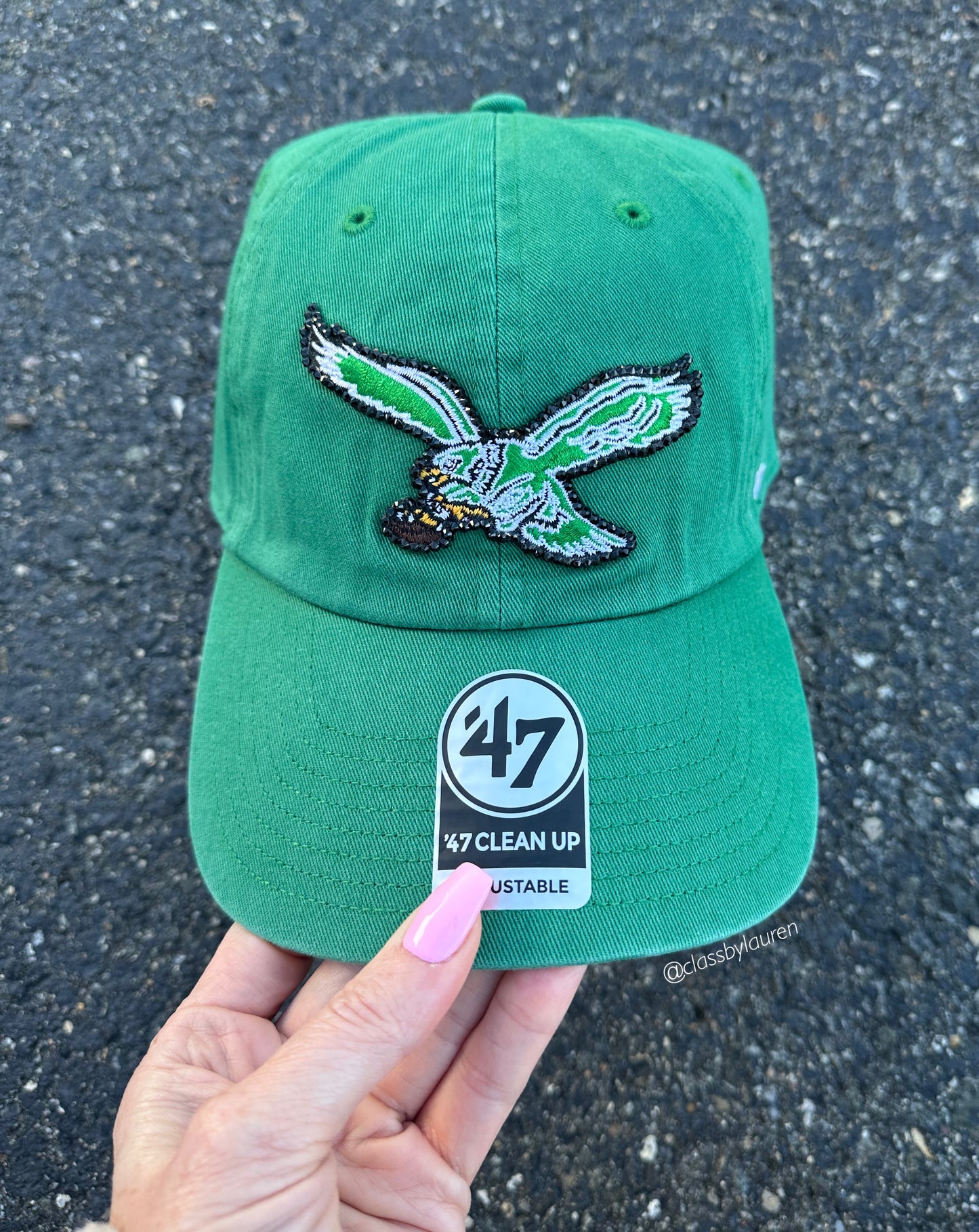 Philadelphia Eagles Kelly Green Camo Hat