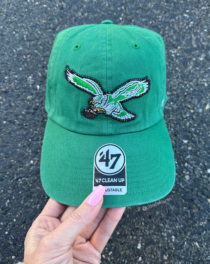 Philadelphia Eagles Kelly Green Camo Hat