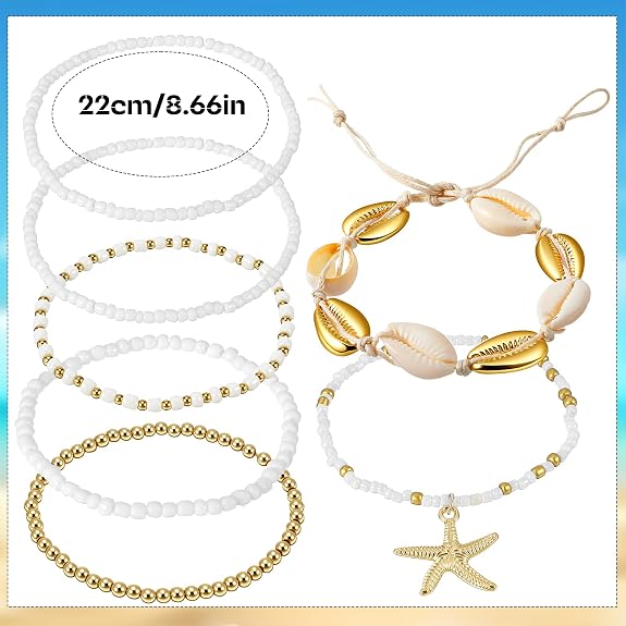 Boho Shell Ankle Bracelet
