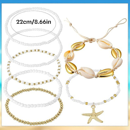 Boho Shell Ankle Bracelet