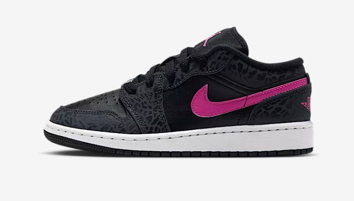 New Black Pink Leopard Nike Jordan 🖤🩷