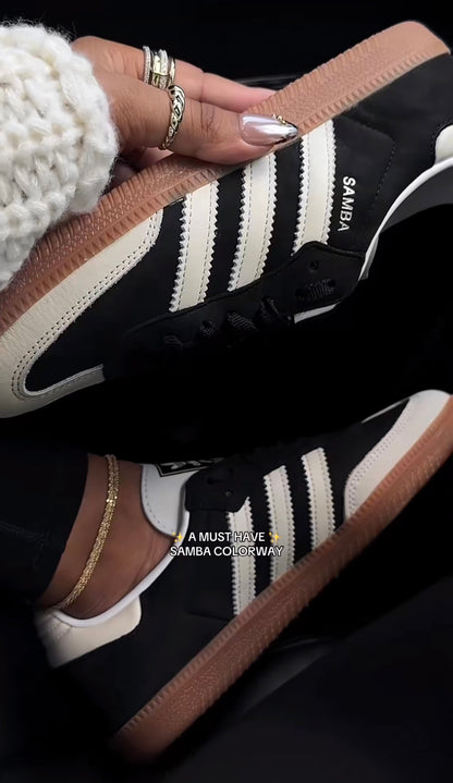 Adidas Women Black Wonder Sambas