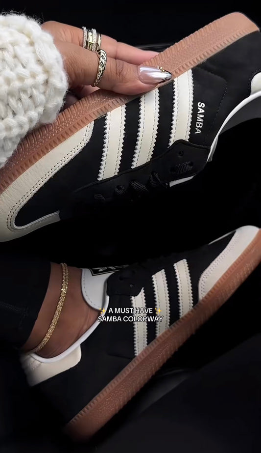 Adidas Women Black Wonder Sambas