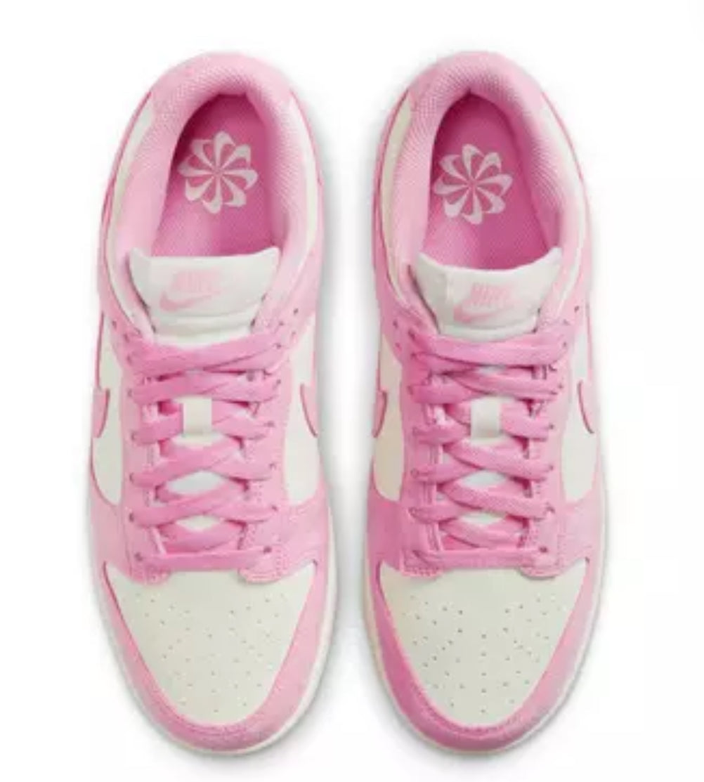 Women’s Pink Suede Dunks