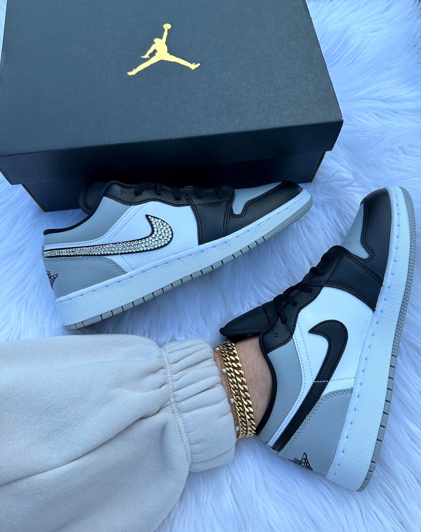 Nike Air Jordan Shadow Grey Detroit Lions Team