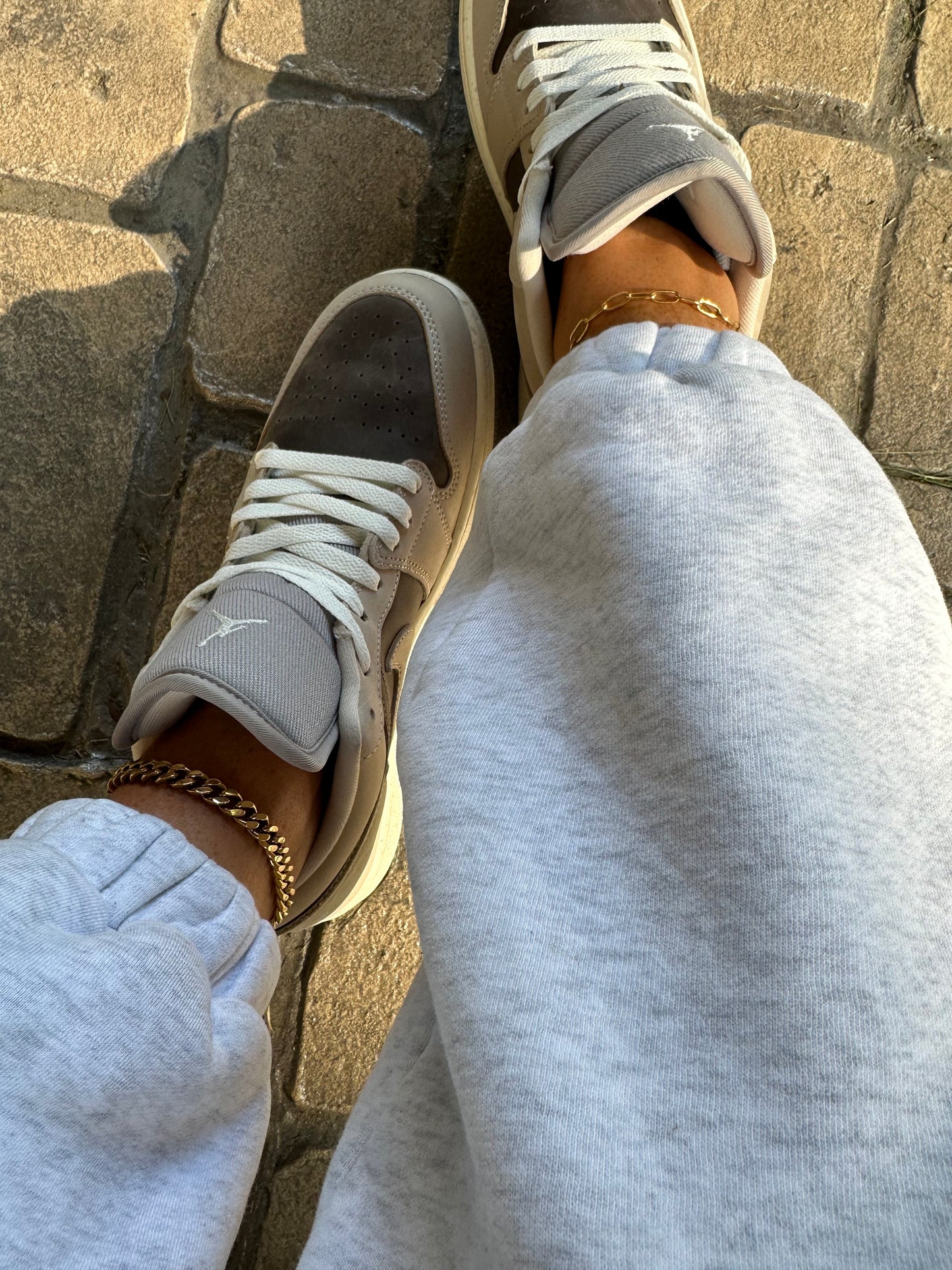 Distressed Brown Nike Jordans