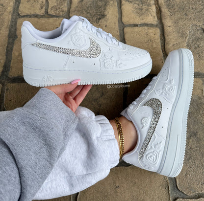 Women’s Nike Air Force 1 White Rose