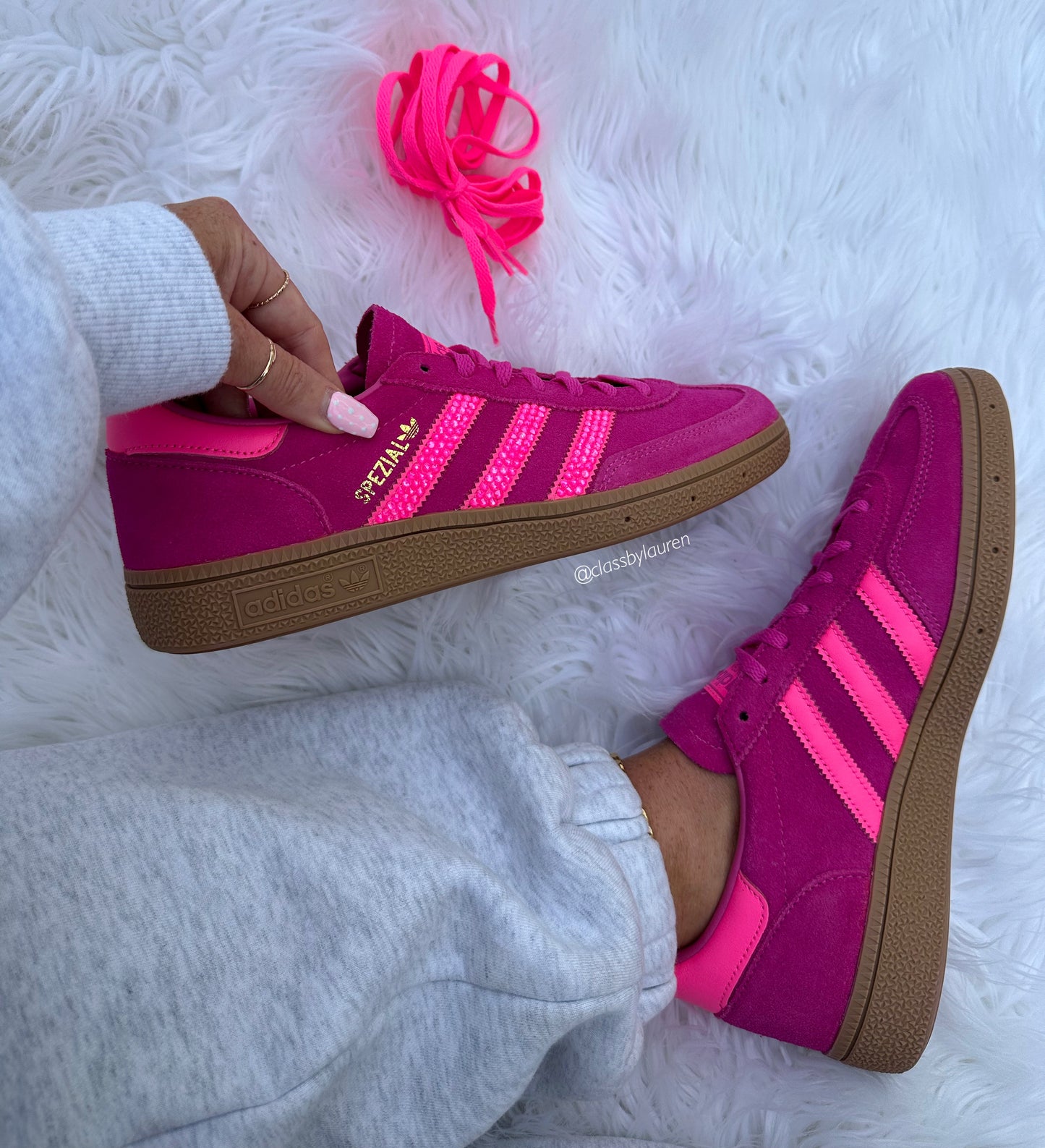 Women Adidas Spezial Hot Fuchsia