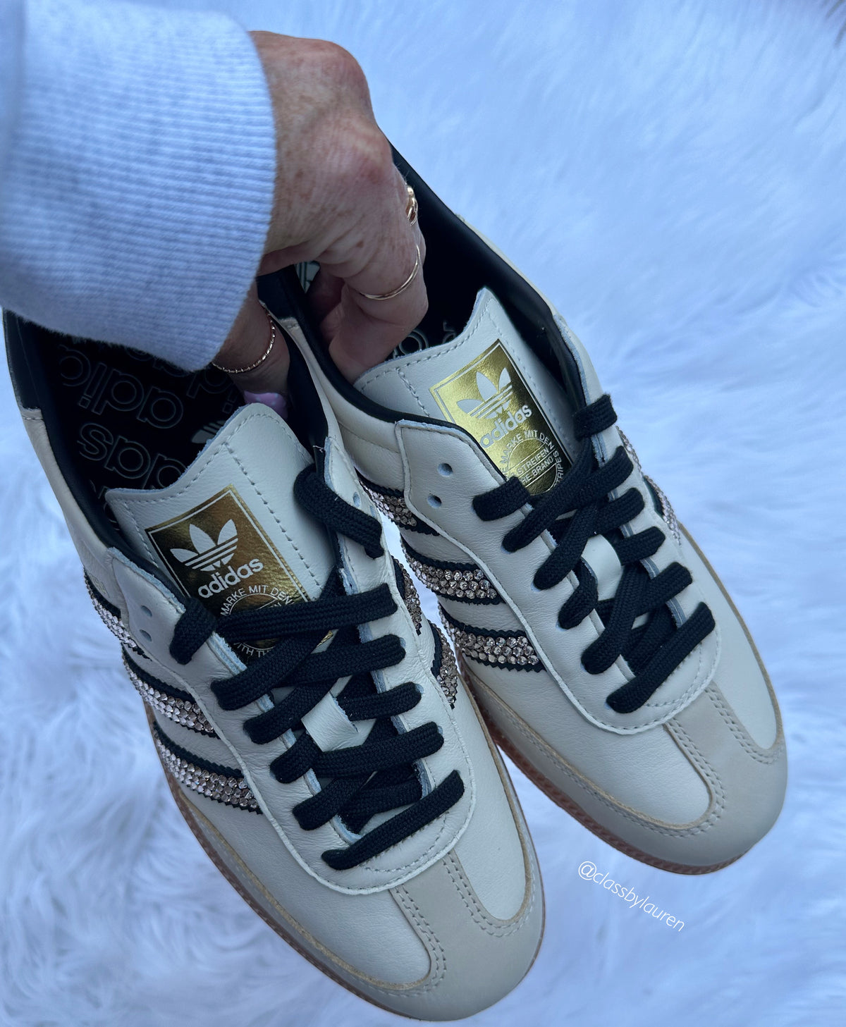 Adidas Neutral Cream Sambas