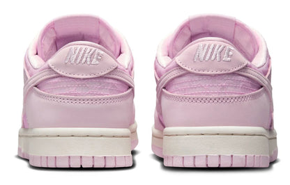 Women Pink Lace Nike Dunks