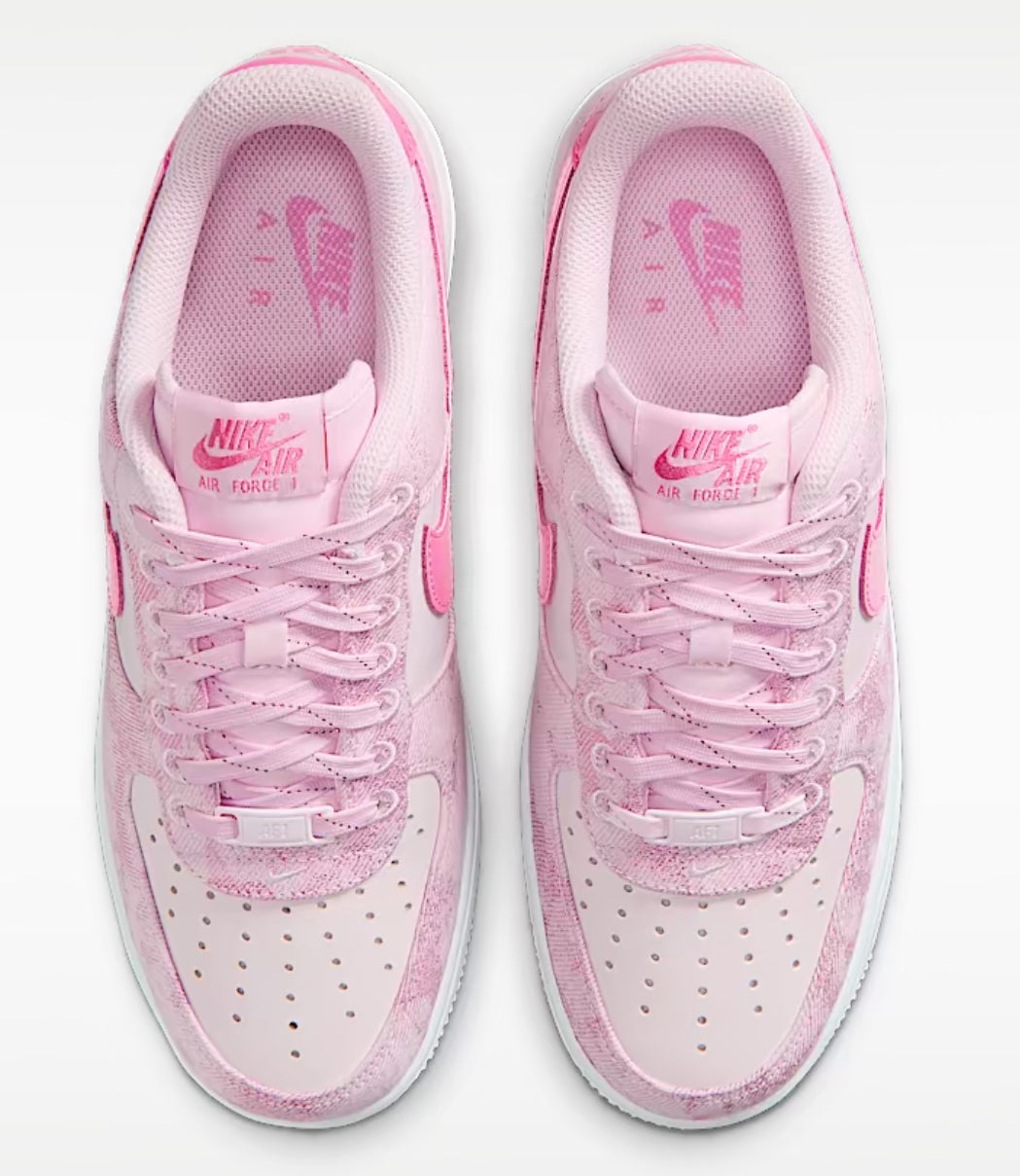 💕 New Women Pink Denim👖Nikes